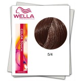 Vopsea Demi-permanenta - Wella Professionals Color Touch nuanta 5/4 castaniu deschis roscat 